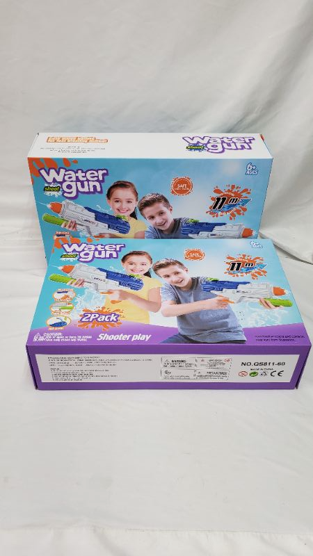 Photo 1 of 2PK WATER GUN SETS