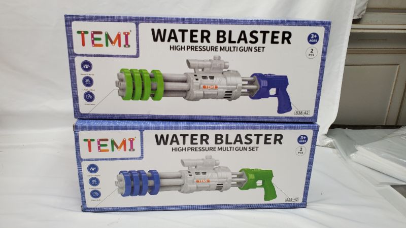 Photo 1 of 2PK WATER GUN SETS