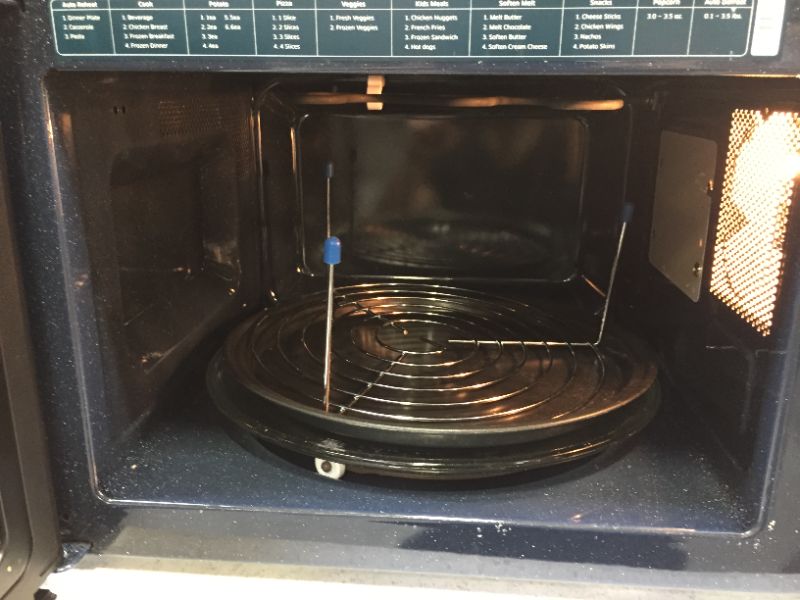 Photo 3 of 11 Cu Ft Countertop Microwave with Grilling Element