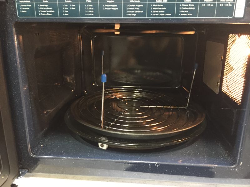 Photo 1 of 11 Cu Ft Countertop Microwave with Grilling Element