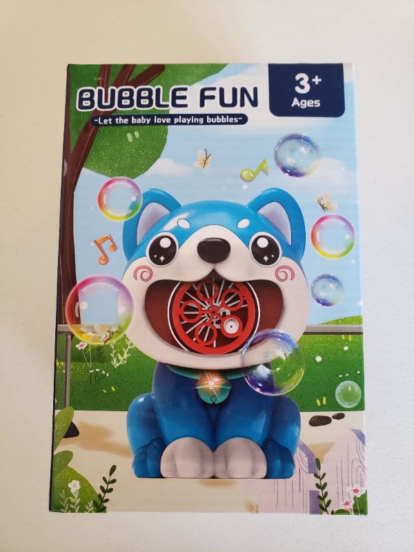 Photo 1 of Bubble Fun Bubble Machine Ages 3 Model GQP02