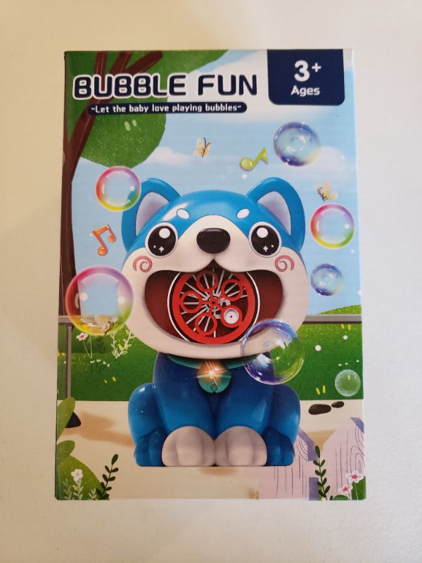 Photo 1 of Bubble Fun Bubble Making Machine Ages 3