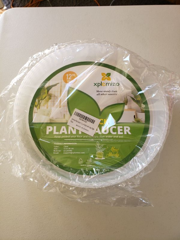 Photo 1 of 12 Inch Plant Saucer Pack of 6