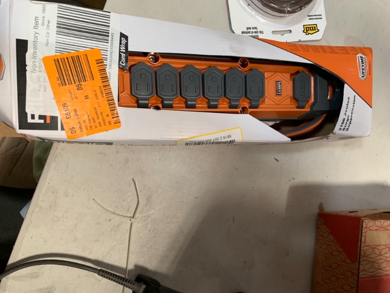 Photo 1 of 8 ft Cord 6Outlet 2 USBA 2100J Surge Protector