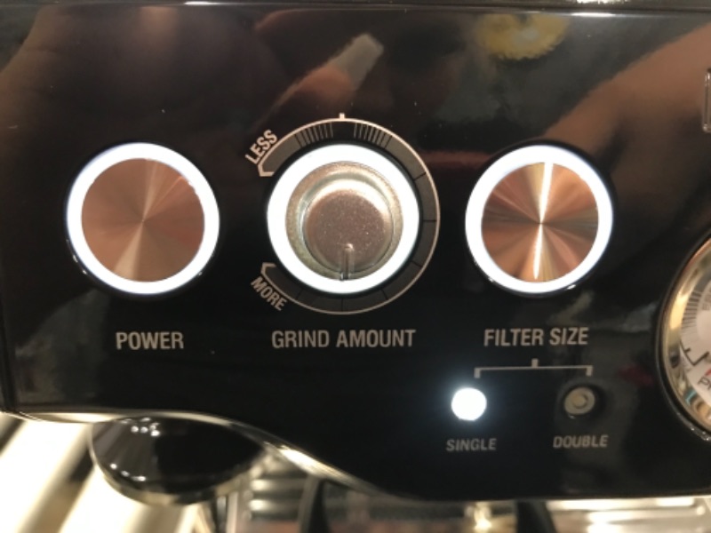 Photo 1 of Breville BES870BSXL Barista Express Espresso Machine Black Sesame