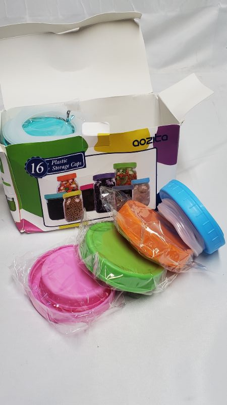 Photo 1 of 16PK PLASTIC STORAGE CAPS