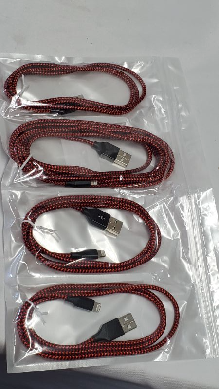 Photo 1 of 4PK IPHONE CHARGERS