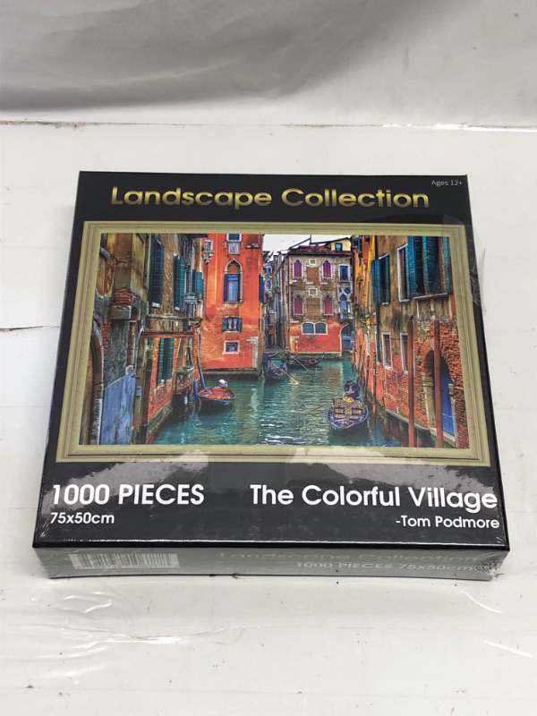 Photo 1 of 1000 PIECE PUZZLE COLORFUL VINTAGE