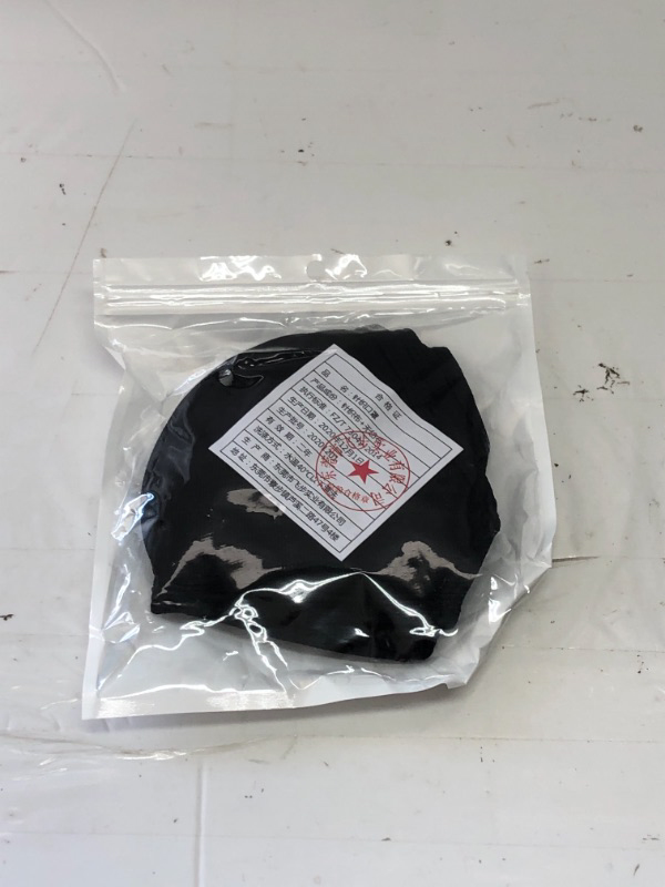 Photo 1 of 3 PACK BLACK WASHABLE FACE MASKS BLACK