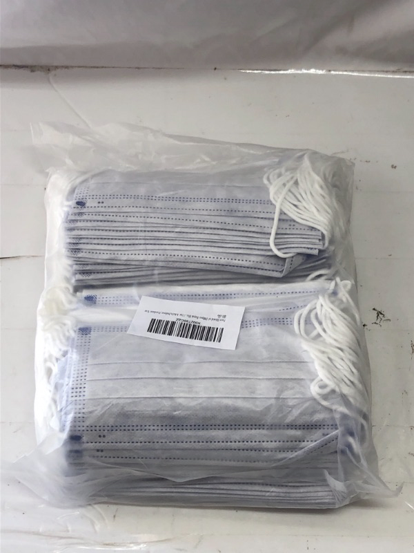 Photo 1 of 100 PACK DISPOSABLE FACE MASKS