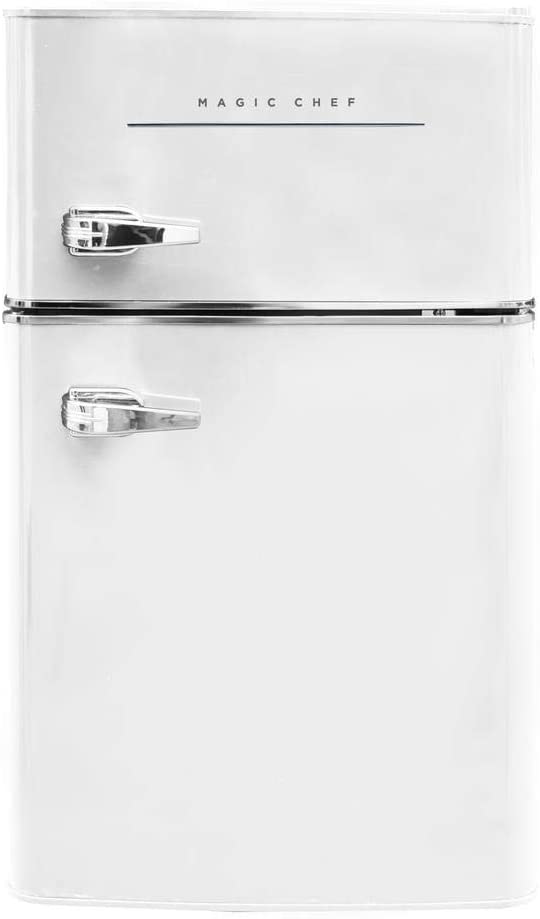 Photo 1 of Magic Chef Retro Mini Refrigerator 32 cu ft 2Door Fridge in White