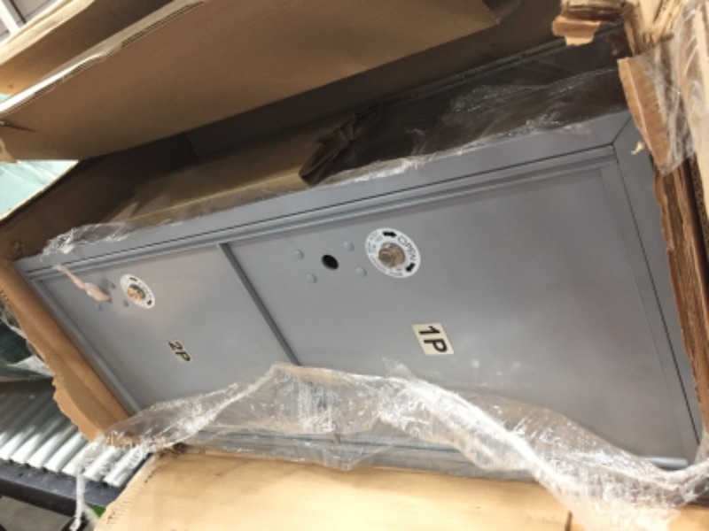 Photo 1 of 3700 Horizontal Series 2Parcel Locker Recessed Mount Mailbox