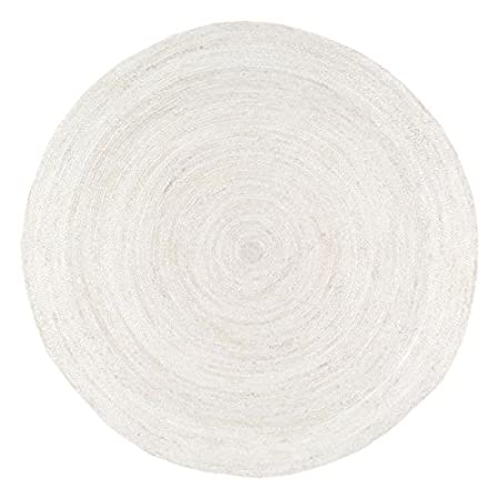 Photo 1 of natural nuloom handwoven rug 6 round