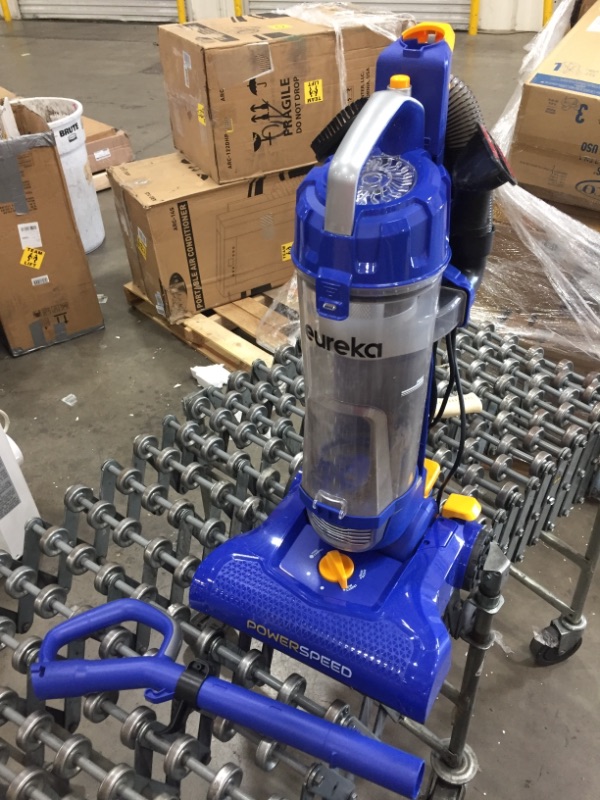 Photo 2 of eureka NEU182A PowerSpeed Bagless Upright Vacuum Cleaner Lite Blue