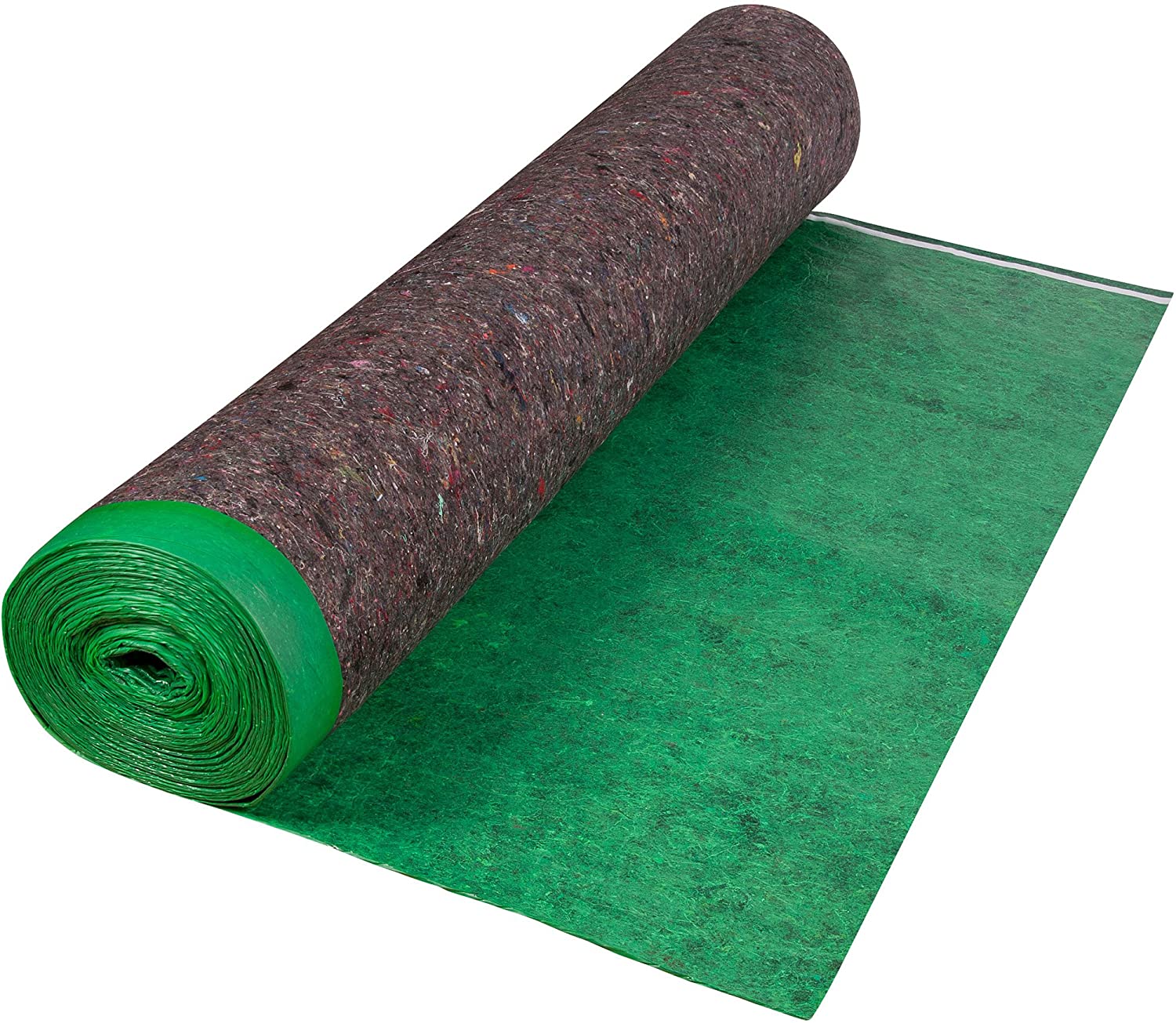 Photo 1 of Roberts 70193A Super Felt 360 sq 60 in x 72 ft x 3 mm Cushion Underlayment Roll for Engineered Wood and Laminate Flooring Green