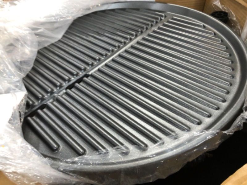 Photo 1 of George Foreman Silver 12 Servings Upto 15 IndoorOutdoor Electric Grill GGR50B REGULAR