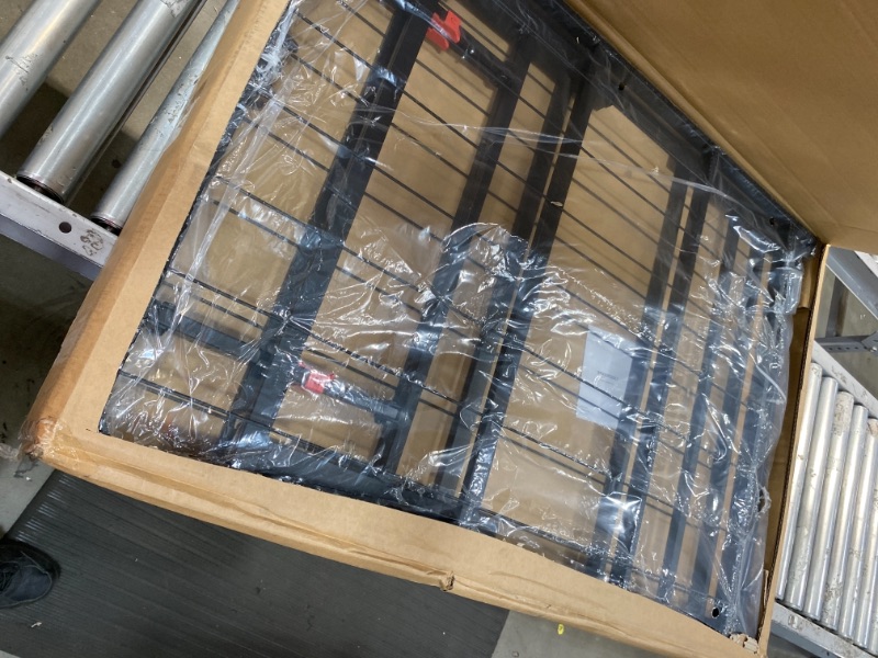 Photo 1 of AmazonBasics Foldable 14 Metal Platform Bed Frame with ToolFree ASSEMBLY No Box Spring Needed  Queen