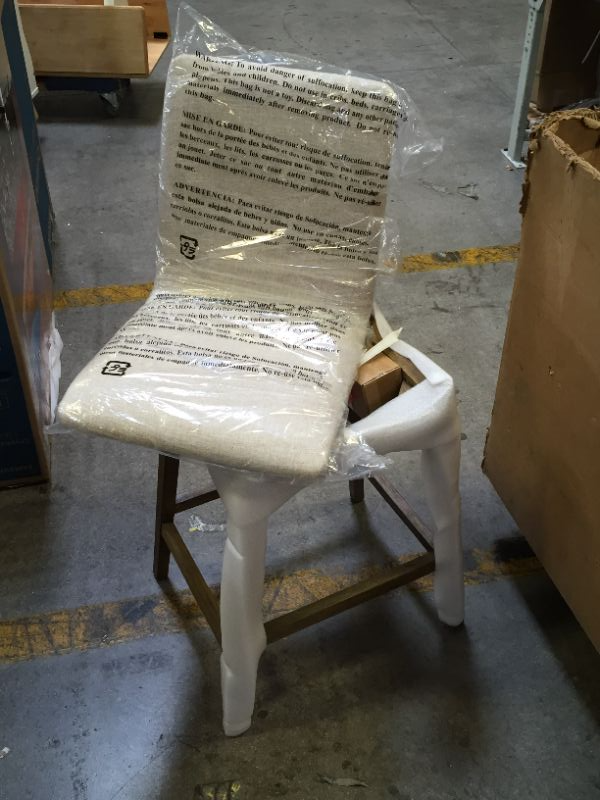Photo 2 of Meares Armless Counter Height Barstool Beige  Project 62