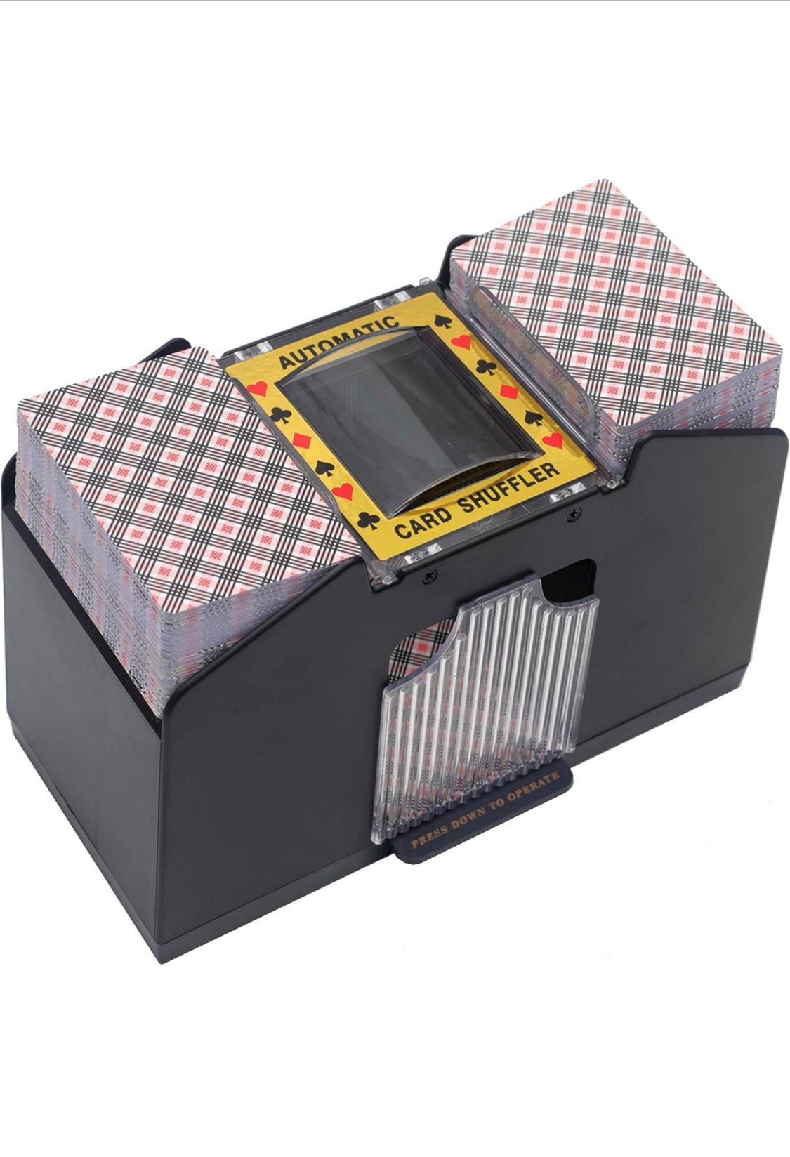 Photo 1 of Bemecato Card Shuffler 124 Deck Automatic Electric Casino Shuffler Machine for Playing Card UNO