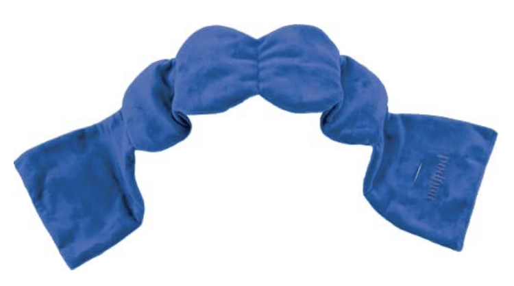 Photo 1 of Nodpod Gentle Pressure Sleep Mask  Patented Light Blocking Design for Sleeping Travel  Relaxation  Bead Filled Machine Washable BPA Free Eye Pillow Pacific Blue