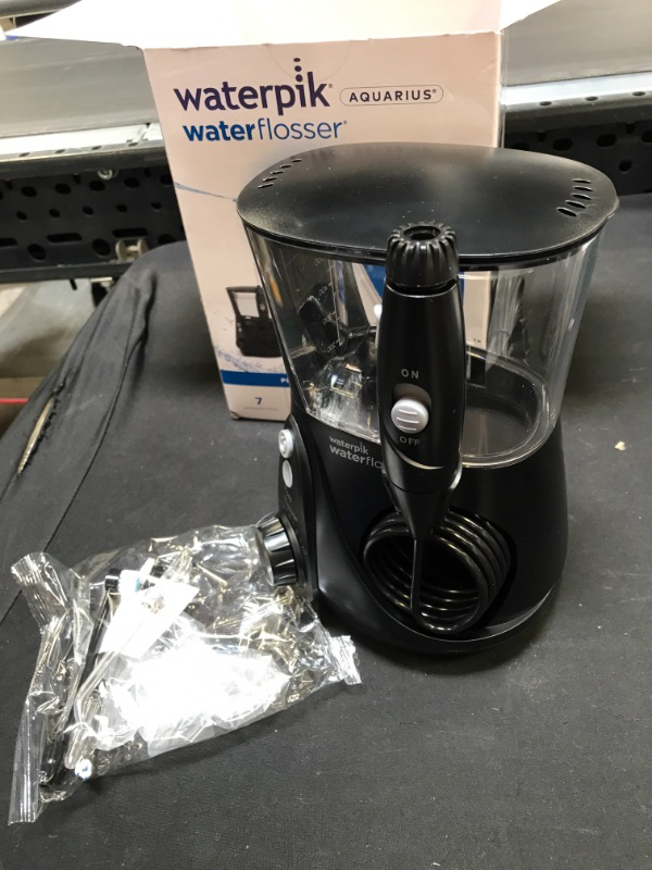 Photo 3 of Waterpik ADA Accepted Aquarius Water Flosser  Black