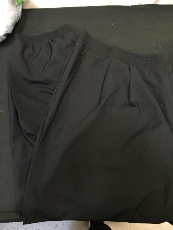 Photo 1 of womens size xxl black cuffed black joggers with pockets