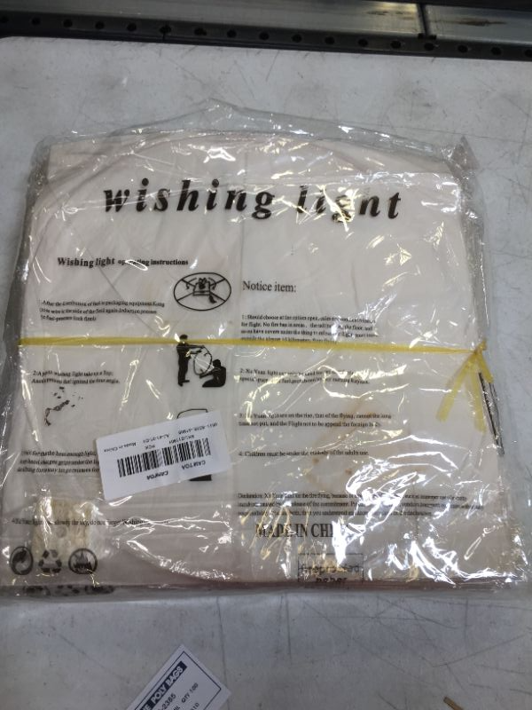 Photo 1 of 40 Chinese Lanterns Sky Lanterns for Wish Flying Lanterns Lamps in Flame Retardant Papers 100 Biodegradable Suitable for Birthday Wedding New Year Party Anniversary with Marker pens