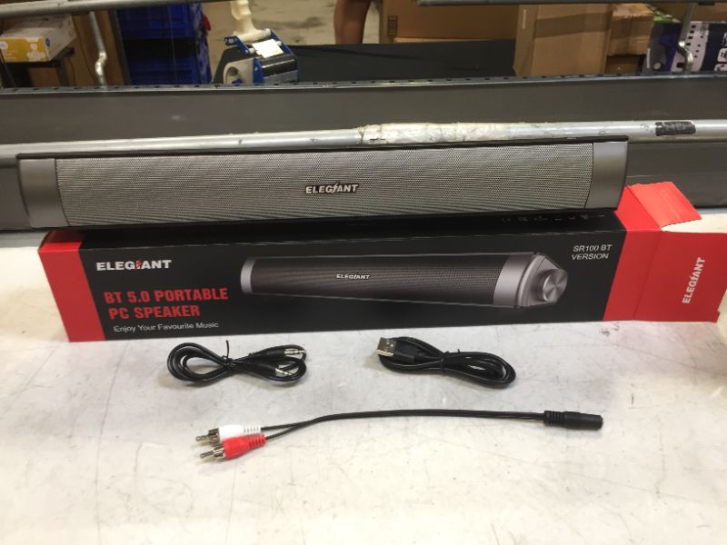 Photo 1 of 2 pack ELEGIANT Wireless bluetooth TV Sound bar Audio Speaker Handsfree 3D Stereo Soud