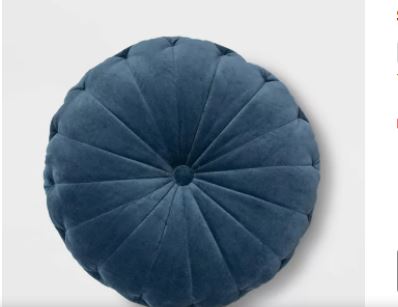 Photo 1 of 24 Oversize Velvet Round Floor Pillow  Opalhouse