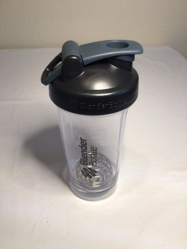 Photo 1 of BlenderBottle Classic V2 Shaker Bottle Perfect for Protein Shakes and Pre Workout 20Ounce Clear