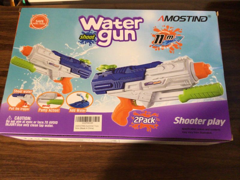 Photo 1 of 2 pack water squirt guns allows kids to play with their parents friends siblings