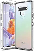 Photo 1 of 2 Pack Leptech Case for LG Stylo 6 with 2 Pack Soft TPU Screen Protector Transparent Series Three Layers Heavy Duty Protection Phone Cover Case Compatible with LG Stylo 6  LG K71 Stylus Clear
