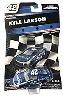 Photo 1 of 2018 Kyle Larson 42 Credit One 164 Scale Diecast Lionel NASCAR Authentics Wave 6 Magnet Car Insert