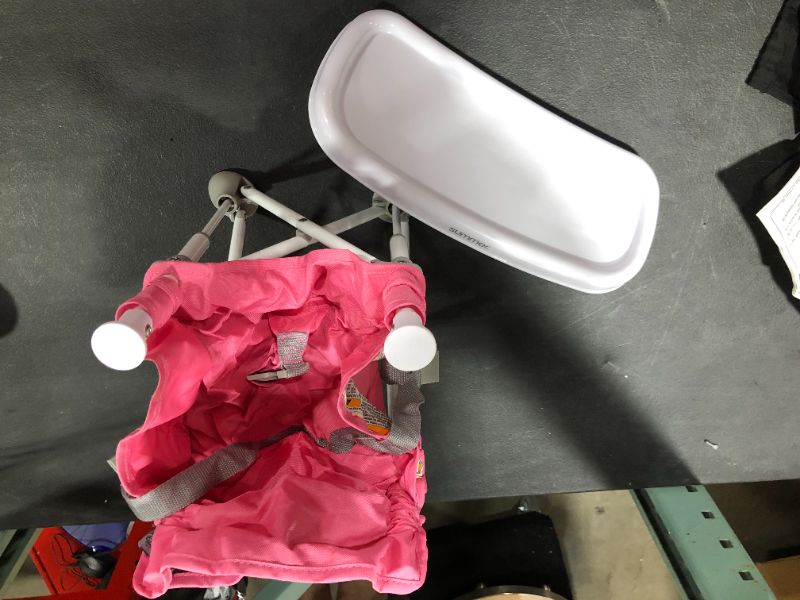 Photo 2 of Summer Pop n Sit Portable Booster Chair Pink  Booster Seat for IndoorOutdoor Use  Fast Easy and Compact Fold