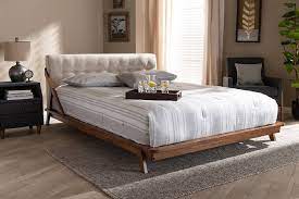 Photo 1 of light beige full headboard headboard frame  wood