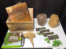 Photo 1 of GARDEN REPUBLIC Herbs In The Burbs 4 Herb Indoor Home Garden Kit