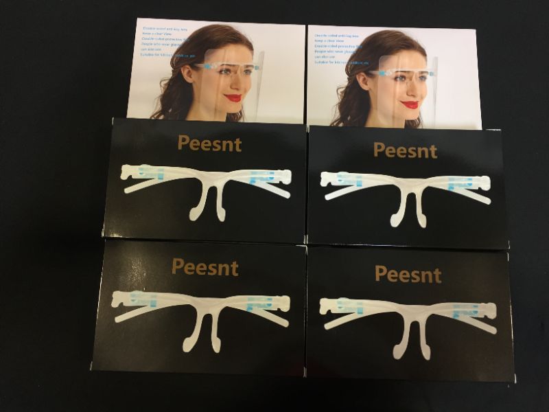 Photo 1 of 4pcs Shield face mask 4boxes