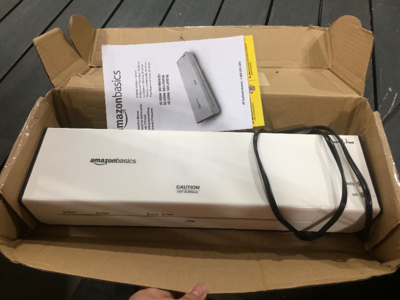 Photo 1 of AmazonBasics 13 inch Thermal Laminator