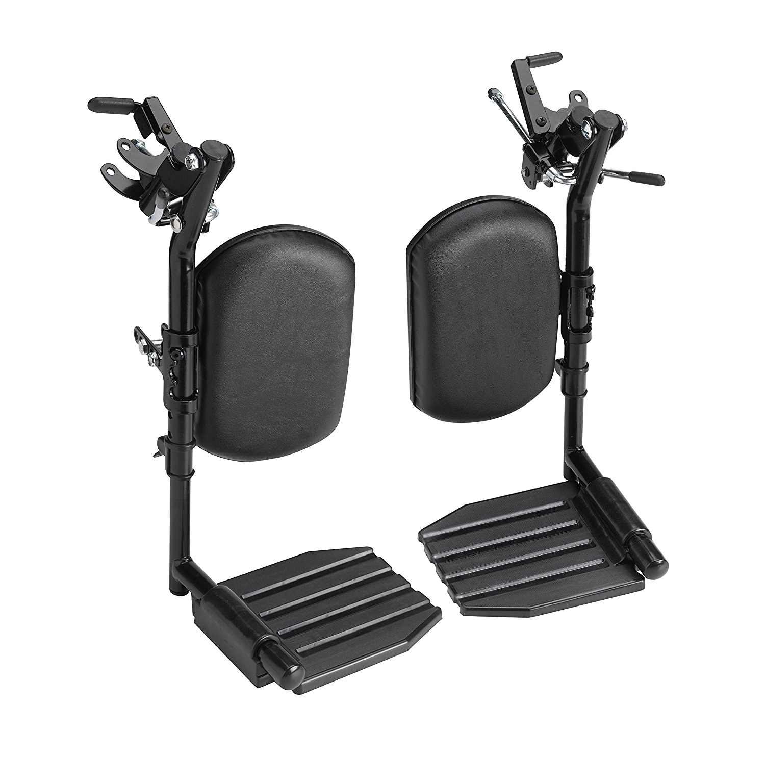 Photo 1 of Invacare T94HCP Elevating Leg Rest with Composite Footplates and Padded Calf Pads
