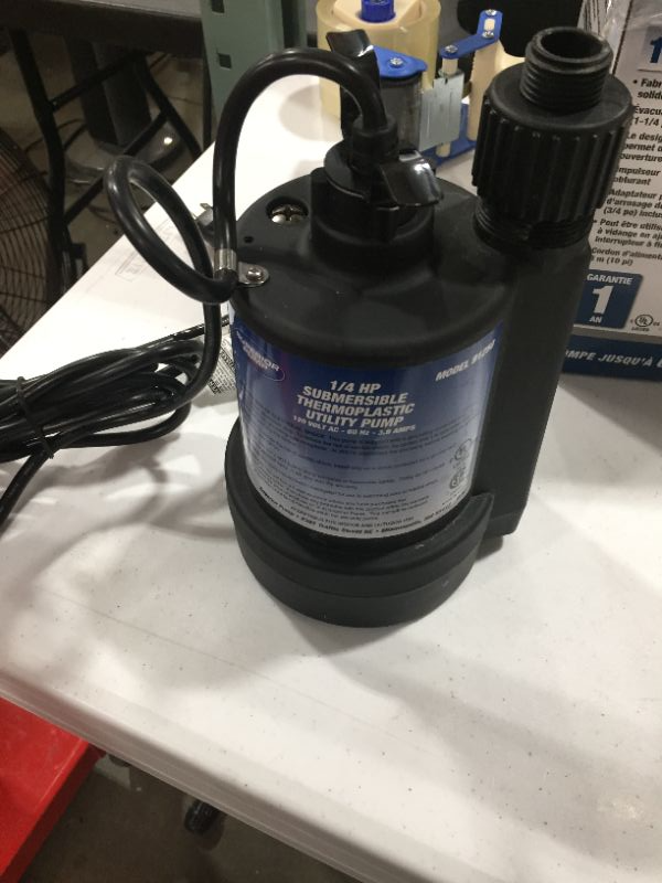 Photo 3 of Superior Pump Thermoplastic Submersible Utility Pump