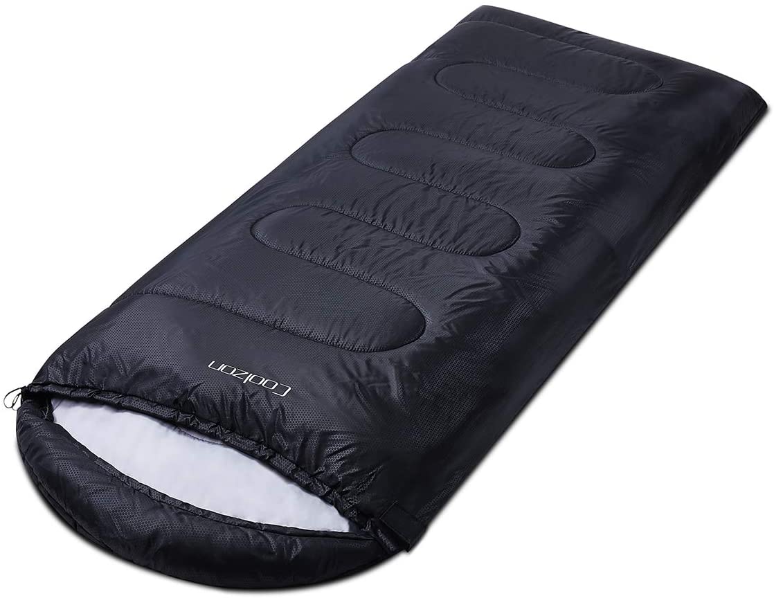 Photo 1 of Coolzon Lightweight Backpacking Sleeping Bag for Adults Boys and Girls Cold Weather Kids Sleeping Bag for All Season Hiking  Camping