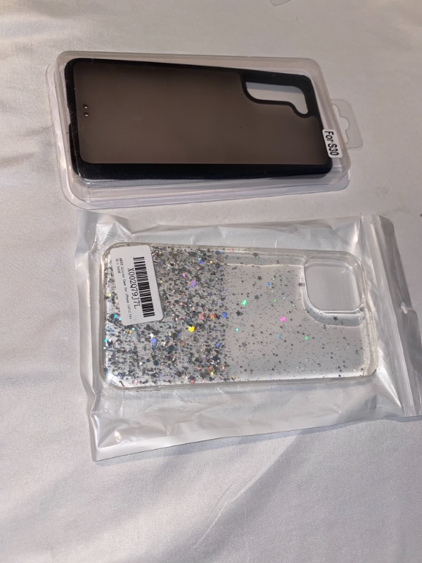 Photo 3 of 2PC LOT
AKUDY Crystal Glitter Case for iPhone 12 CaseiPhone 12 Pro Case 2020 Soft  Flexible TPU Cover Shiny Sparkling Case Women Girls  61 Inch

WOGROO Samsung Galaxy S21 CaseShockproof Matte Acrylic Slim Fit Protective ScratchResisitant Black Cell Phone 