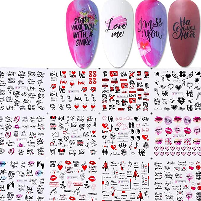 Photo 1 of 3PC LOT
LYDZTION 12pcs Nail Stickers Love Letter Slider Nail Art Stickers Water Transfer Nail Decals Foil Paper Printing Watermark DIY Flower Leaves Girl Nail Art for Decoration Manicure DesignB 2 COUNT

6 Holes Silicone MoldBPA Free Baking PanFor Hot Cho