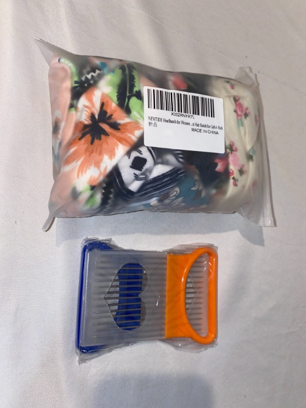Photo 1 of 2PC LOT
Assistant Food Slicers Stainless Steel Vegetable Rack Slicers Meat Slicers Onion Peeler Potato Cutter Slicer Vegetable Helper Kitchen Tool Cutting Chopper BlueOrange2pcs

NEWTIDE Headbands for Women Sport Yoga Boho Workout Headbands Fashion Hair B