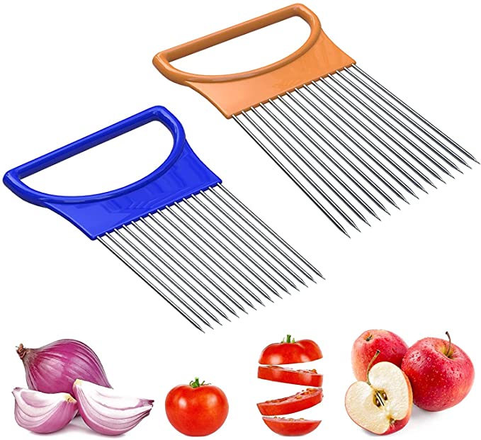 Photo 1 of 2PC LOT
Assistant Food Slicers Stainless Steel Vegetable Rack Slicers Meat Slicers Onion Peeler Potato Cutter Slicer Vegetable Helper Kitchen Tool Cutting Chopper BlueOrange2pcs

NEWTIDE Headbands for Women Sport Yoga Boho Workout Headbands Fashion Hair B