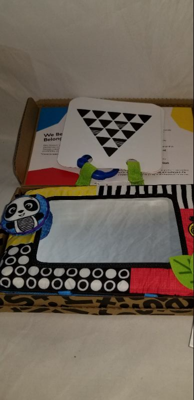 Photo 1 of Baby Einstein Black White and Bright Floor Mirror