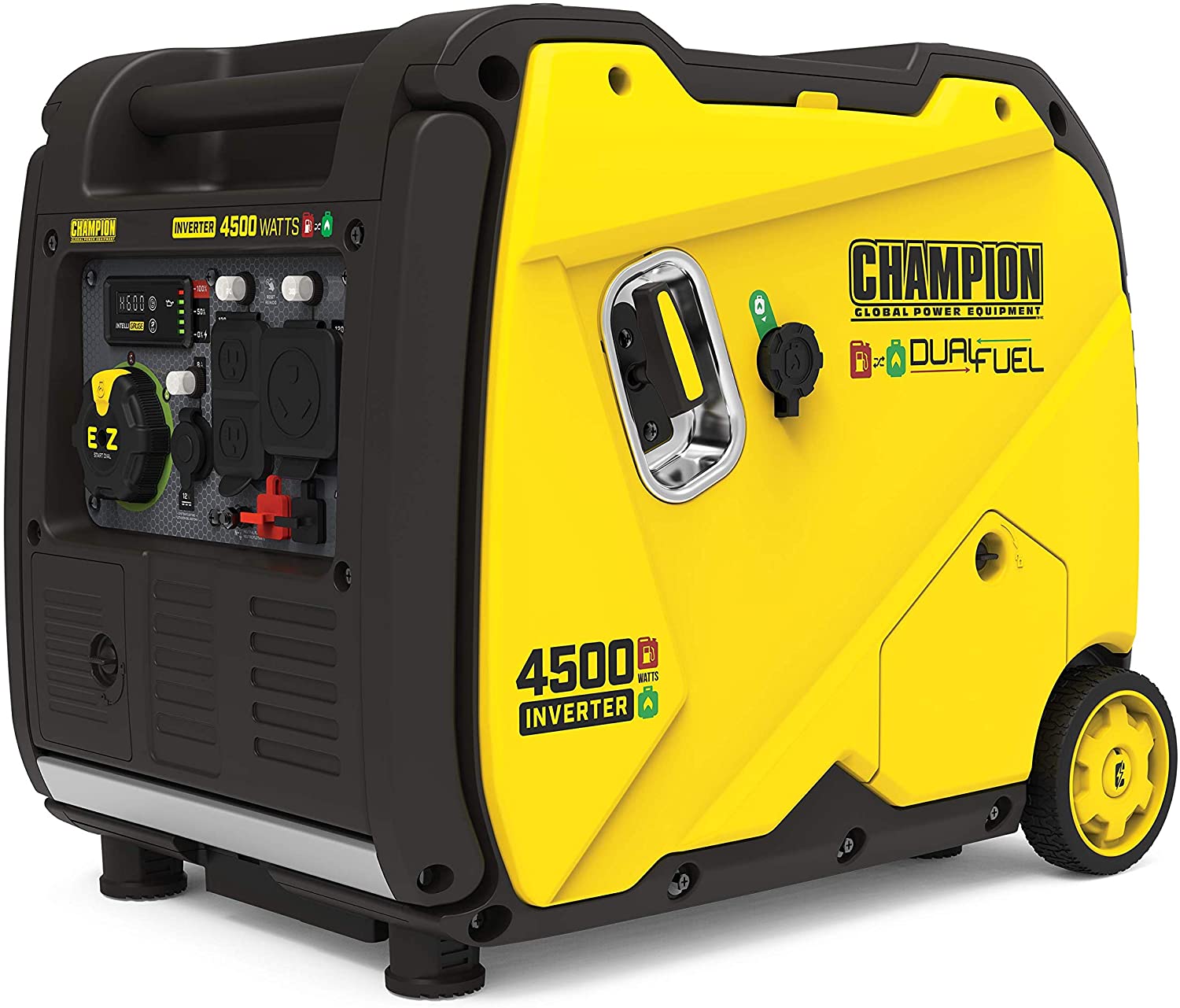 Photo 1 of Champion Power Equipment 200988 4500Watt Dual Fuel RV Ready Portable Inverter Generator Electric Start