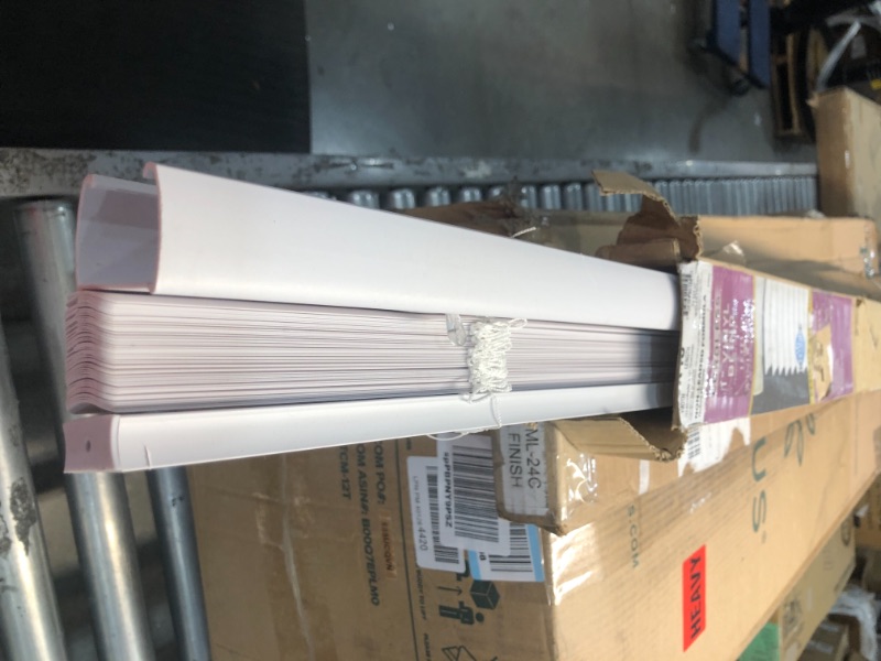 Photo 1 of 1 Cordless Vinyl Mini Blind  White