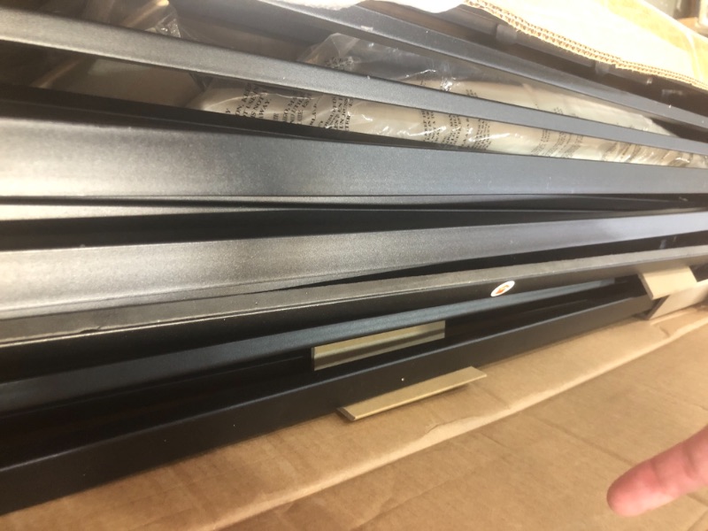 Photo 1 of Amazon Basics Mattress Foundation  Smart Box Spring for King Size Bed ToolFree Easy Assembly  5Inch King