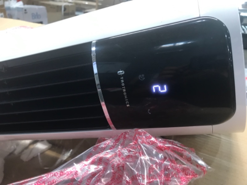 Photo 1 of 31 Evaporative Air Cooler18 Gal Removable Water Tank 43Bladeless Tower Fan with Cooling Humidifying Function60Oscillating Swamp Fan3 Speeds10H Timer for Room